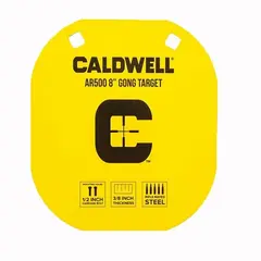 8" Gong AR500 Steel Target - photo 1