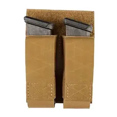 Double Pistol Magna Mag Pouch Laminate Coyote Brown - photo 1