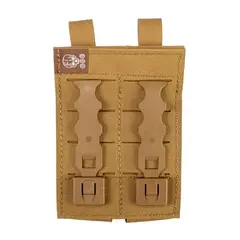 Double Pistol Magna Mag Pouch Laminate Coyote Brown - photo 3