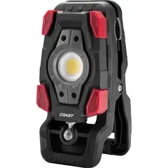 CL10R Clamp Light 1150 Lum w/Ultra View Flood Light BLK/Red - photo 1