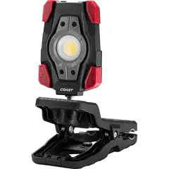 CL10R Clamp Light 1150 Lum w/Ultra View Flood Light BLK/Red - photo 3