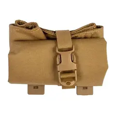 Roll Up Dump Pouch Laminate Coyote Brown - photo 2