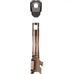 RAMJET Barrel W/AFTERBURNER Micro Comp For Glock 43 - Bronze - photo 4