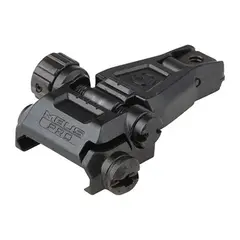 MBUS Pro Rear Sight Flip Up Adjustable Steel Black - photo 4