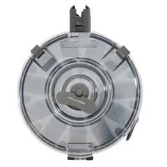 AK-47 75rd Drum Magazine 7.62x39mm Black Steel - photo 2