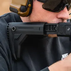 UCS Adjustable Carbine Stock for AR-15 Black - photo 5