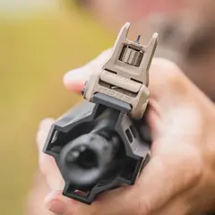 MBUS 3 Front Sight  Flip-Up Adjustable Polymer FDE - photo 4