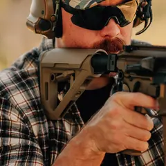 DT Collapsible Mil-Spec Carbine Stock for AR-15 FDE - photo 4