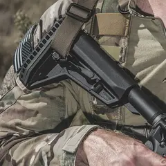 MOE SL Collapsible Mil-Spec Carbine Stock for AR-15 Black - photo 3