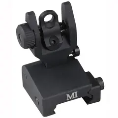 AR-15  Flip-Up Adjustable MCTAR-SPLP Rear Sight Black - photo 1