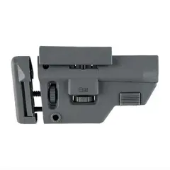 Collapsible Precision Stock 556 Wolf Grey- Medium - photo 1