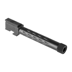 Match 9mm Threaded Flame BBL for Glock-17 Gen 1-4 Black - photo 2
