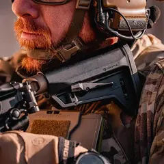 MOE SL-M Collapsible Mil-Spec Carbine Stock for AR-15 Black - photo 2