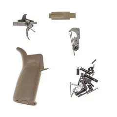 BCMGUNFIGHTER AR-15 Enhanced Lower Parts Kit, FDE - photo 1