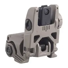 MBUS Rear Sight Flip-Up Polymer for AR-15 FDE - photo 5