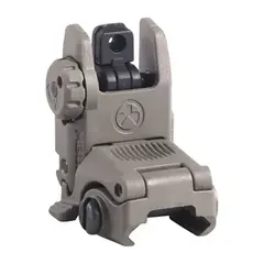 MBUS Rear Sight Flip-Up Polymer for AR-15 FDE - photo 8