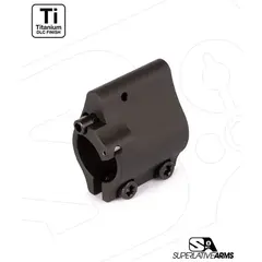 AR-15 Clamp On Titanium Adjustable Gas Block .625" Black - photo 2