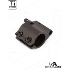 AR-15 Clamp On Titanium Adjustable Gas Block .625" Black - photo 3