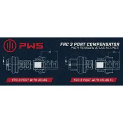 FRC Flat 3-Port 308 Caliber 5/8"-24 Threads Compensator - photo 1
