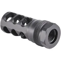 FRC Flat 3-Port 223 Caliber 1/2"-28 Threads Compensator - photo 1
