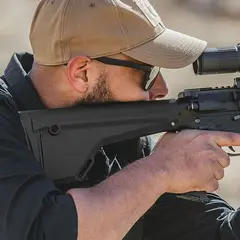 MOE Fixed Rifle Length Stock for AR-15 Black - photo 4