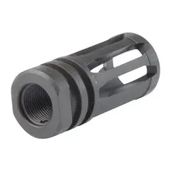 Extended A2 Flash Suppressor 22 Caliber 1/2-28 Steel Black - photo 2