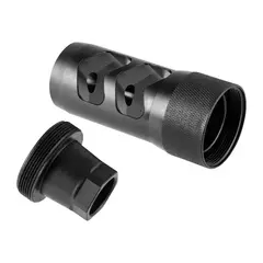 6mm HELLFIRE 2P (22-6mm) Muzzle Brake, Black - photo 1