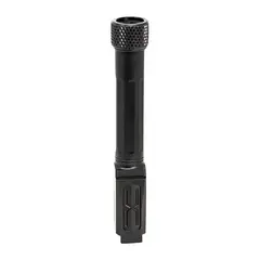 Match 9mm Threaded Straight BBL for Glock 43/43X Black - photo 4