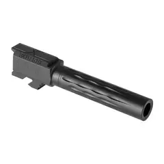 Match 9mm Non-Threaded Flame BBL for Glock-19 Gen 1-4 Black - photo 1