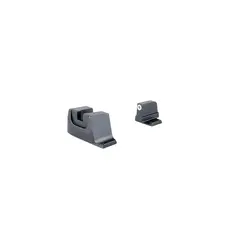 Suppressor/Optic Height Sight Set White/Black M&P M2.0 - photo 1