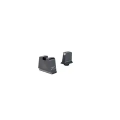Suppressor/Optic Height Sight Set White/Black Slim Glocks - photo 1