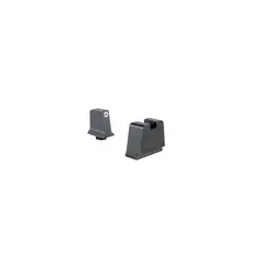Suppressor/Optic Height Sight Set White/Black Slim Glocks - photo 3