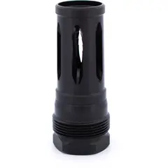 R2 Flash Hider 1/2-28 Threads Square Shoulder Black Nitride - photo 3