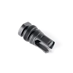 Xeno 3-Prong Flash Hider 22 Caliber 1/2"x28 Threads Black - photo 2