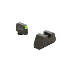 XL Opt Comp Sights Trit/LumiGreen OL .315"F/.394"R for Glock - photo 3