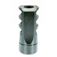 Muzzlok 7.62x39mm 3-Port Muzzle Brake 5/8"-24 Threads BLK - photo 1