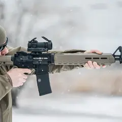 MOE Handguard M-LOK Rifle Length for AR-15 FDE - photo 4