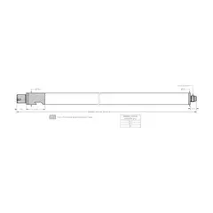 22 Long Rifle 16 Twist 16.1" Carbon Fiber Bull Barrel - photo 1