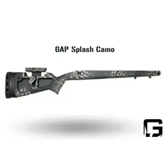 EaglePro Short Action Right Hand Rifle Stock GAP Splash Camo - photo 2