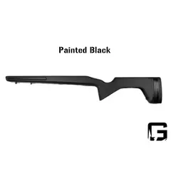 Trekker Short Action Right Hand Rifle Stock Painted Black - photo 1