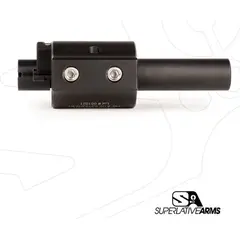 AR-15 Adj Piston System W/Solid .625" Gas Block Midlength LH - photo 4
