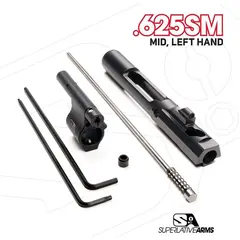 AR-15 Adj Piston System W/Solid .625" Gas Block Midlength LH - photo 6