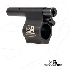 AR-15 Adj Piston System W/Solid .625" Gas Block Carbine LH - photo 6