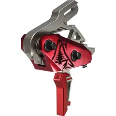 Rev 535 Slide-and-Snap AR Trigger Silver/Red - photo 5
