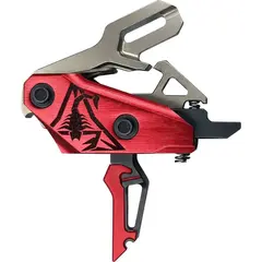 Rev 535 Slide-and-Snap AR Trigger Black/Red - photo 1