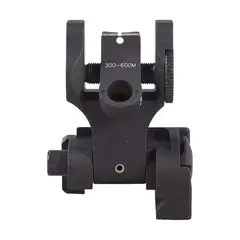 AR-15  Flip-Up Adj Tritium HK-Style Rear Sight Black - photo 1