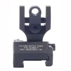 AR-15  Flip-Up Adj Tritium HK-Style Rear Sight Black - photo 9