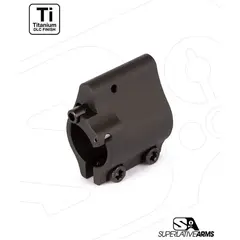 AR-15 Clamp On Titanium Adjustable Gas Block .875" Black - photo 2