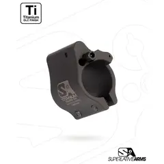 AR-15 Clamp On Titanium Adjustable Gas Block .875" Black - photo 3