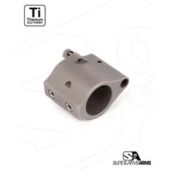 AR-15 Solid Titanium Adjustable Gas Block .875" Gray - photo 3